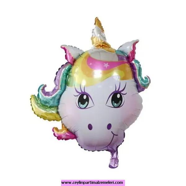 Unicorn Kafa Folyo Balon